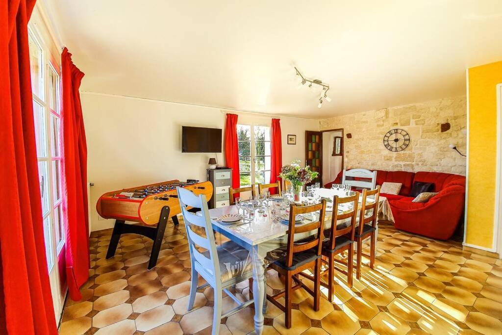 Maison Normande Au Bord De Seine, Le Verger De Pacome Anneville-Ambourville Bagian luar foto