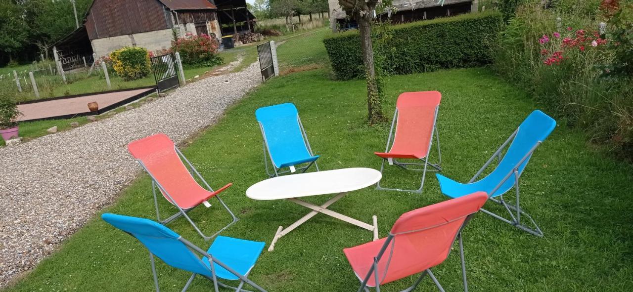 Maison Normande Au Bord De Seine, Le Verger De Pacome Anneville-Ambourville Bagian luar foto